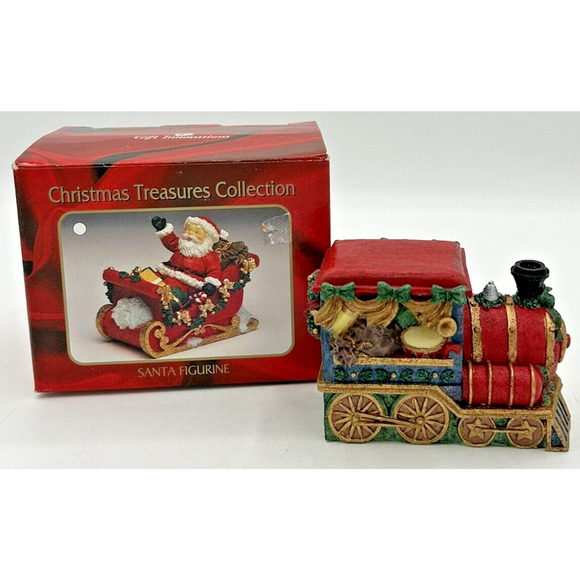 Vintage Gift Innovations Christmas Treasures Collection Santa Figurine SKU U232 - Picture 2 of 5